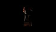 Barrister Timsh trying to coax Melissa into spending the night at his home.