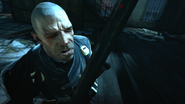 Daud stabs Overseer Hume.