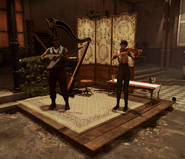 The musicians at the Crone's Hand.