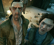 Two survivors in Dunwall.