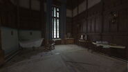 Bathroom of the royal chamber during the mission A Long Day in Dunwall.