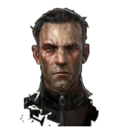 Daud's target portrait in Dishonored.