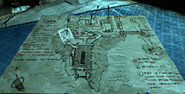 A map of Dunwall Tower, found in Daud's hideout.