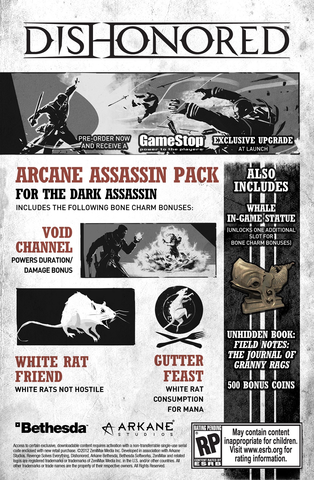 Dishonored: Rat Assassin, Dishonored Wiki