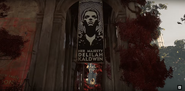 A banner announcing Delilah as Empress.