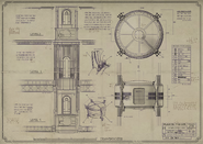 Suspended vault blueprint.