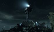 The lighthouse at night in high chaos.