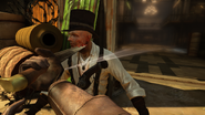 Daud slashes at a Hatter in Drapers Ward.