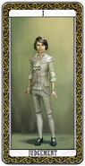 Emily's tarot card in the Special Edition Tarot Deck.