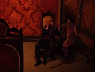 Dunstan, lashing out in his sleep.