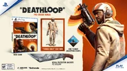 Promotional Pre-order Bonus for Deathloop with a Royal Protector Blade easter egg referencing Corvo.