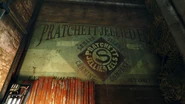 An advertisement for Pratchett Jellied Eels.