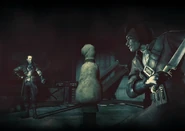 Daud training Billie.