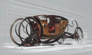 Concept art of a Rail Car.