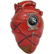 A stress toy shaped like the Heart, available with the Spanish pre-order of Dishonored 2.