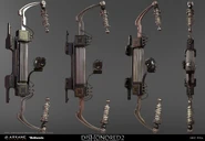 Render of a wall of light.