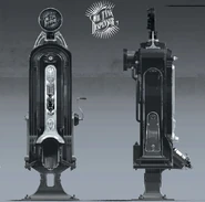 Whale Oil Tank Dispenser Concept Art for Dishonored 2.