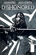 Corvo on the cover of the second Dishonored comic.