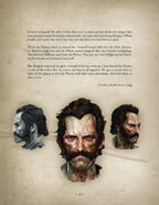 Concept art of Slackjaw, found in Dishonored: The Dunwall Archives.