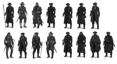 Corvo Attano original concepts2