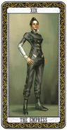 Jessamine's tarot card in the Special Edition Tarot Deck.