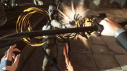 A witch using Thorns in Dishonored 2.