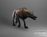 Wolfhound render closeup.