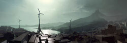 Dust District vista concept art