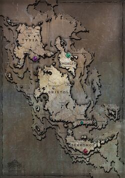 Dishonored Map Of The Isles Empire Of The Isles | Dishonored Wiki | Fandom
