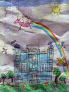 Pegasus in one of Emily's drawings.