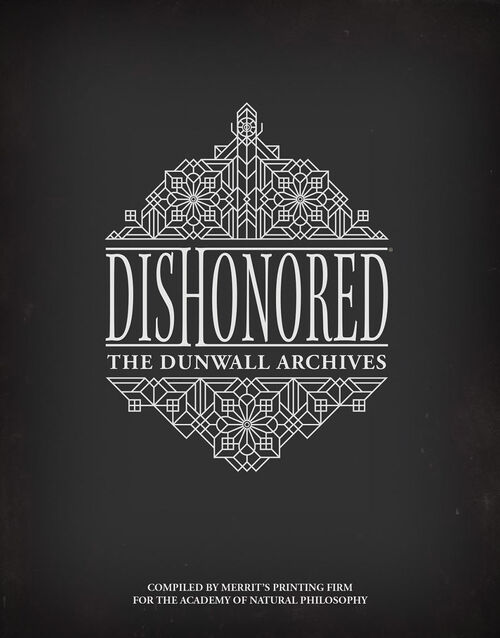 Dishonored artbook cover