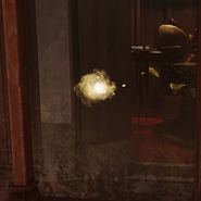 A bone charm marked by Foresight.