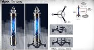 Concept art of Piero's Spiritual Remedy.
