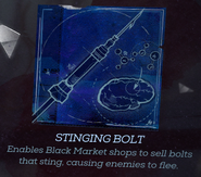 The blueprint allowing the purchase of stinging bolts.