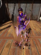 A Displace marker in the form of Billie.