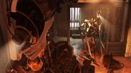 Prototype Clockwork Soldiers in Dishonored: The Death of the Outsider.