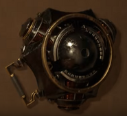 A stun mine in the Dishonored 2 reveal trailer.