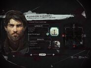 Corvo's portrait in low chaos.