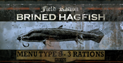 Brined hagfish ad