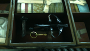 The crossbow when first received in Dishonored.