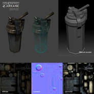 Chokedust render and textures.