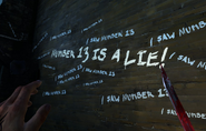 A graffiti found in Back Alley Brawl in the Dunwall City Trials DLC.