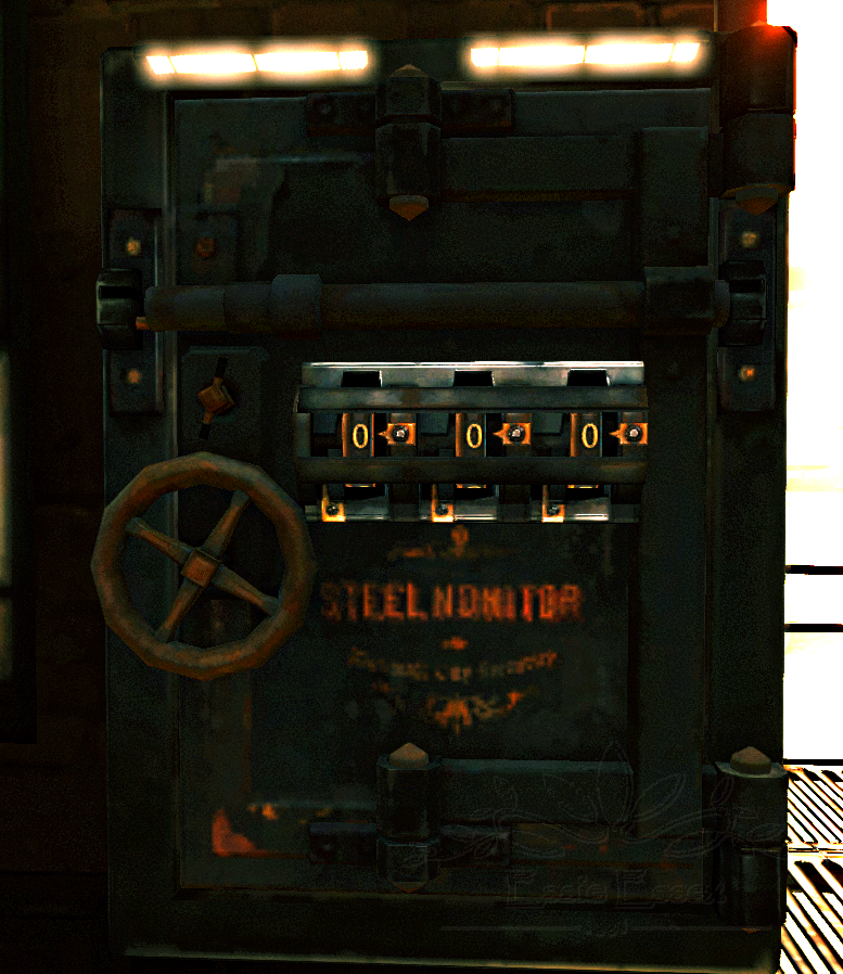 Pilfered Safe Combination, Dishonored Wiki