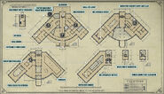 The map of Addermire Institute.