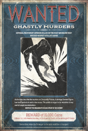 Ghastly Murders Wanted Poster