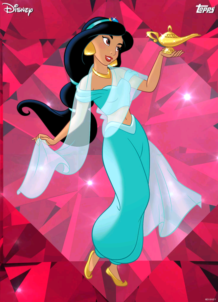 9735 - July - Jasmine | Disney Collect! by Topps Wiki | Fandom