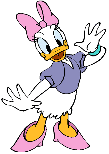 donald and daisy duck drawings