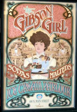 The Gibson Girl Ice Cream Parlor, Disney Wiki