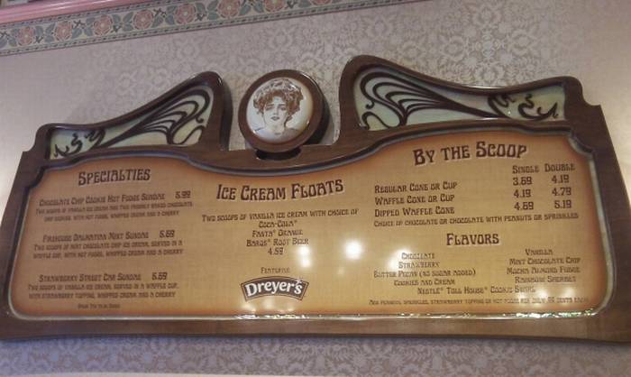 The Gibson Girl Ice Cream Parlor, Disney Wiki