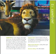 Samson in Disneystrology book.